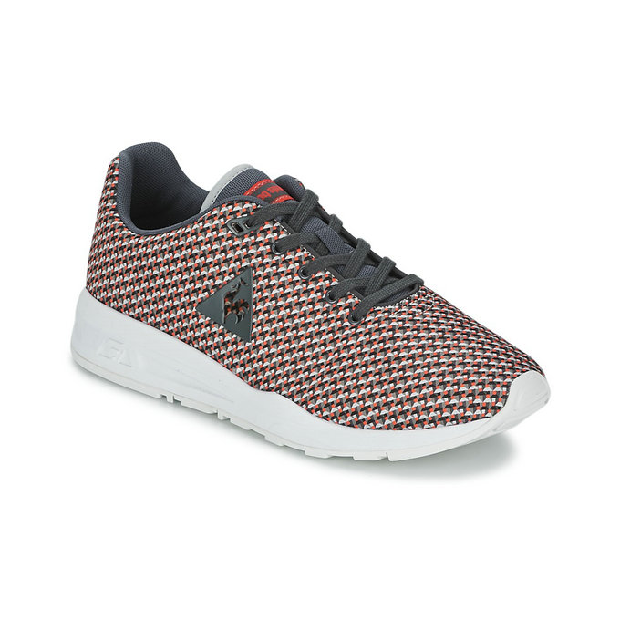 Le Coq Sportif Lcs R950 Geo Jacquard Gris / Multicolore Chaussures Baskets Basses Homme